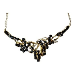 Elegant Sapphire & Diamond Necklace